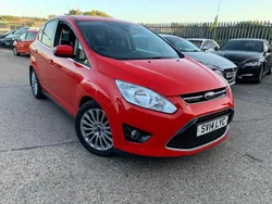 Red Used 2014 Ford C-MAX Titanium MPV | £4,495 (Fair price)