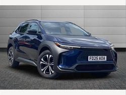 Dark blue New 2025 Toyota bZ4X SUV | £33,795 (Expensive)