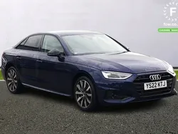Blue Used 2022 Audi A4 Design Sedan | £20,999 (Good price)