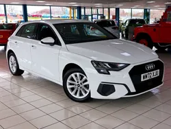 White Used 2023 Audi A3 Sportback Hatchback | £18,989 (Fair price)