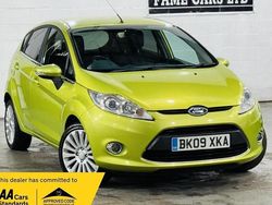 Green Used 2009 Ford Fiesta Titanium Hatchback | £4,000 (Fair price)