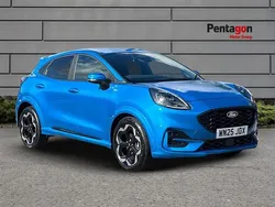 Blue Used 2025 Ford Puma Gen-E ST-Line X SUV | £23,295 (Expensive)