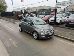 Grey Used 2017 Fiat 500 Lounge Hatchback | £5,995 (Fair price)