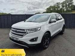 White Used 2017 Ford Edge Titanium SUV | £11,927 (Good price)
