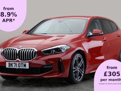 Red Used 2021 BMW 118 M Sport Hatchback | £21,815 (Fair price)