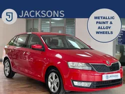 Red Used 2014 Skoda Rapid SE Hatchback | £5,480 (Fair price)