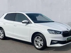 Moon white metallic Used 2024 Skoda Fabia SE L Hatchback | £18,250 (Fair price)