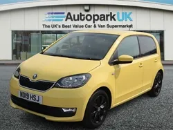 Yellow Used 2019 Skoda Citigo Colour Edition Hatchback | £6,795 (Fair price)
