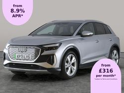 Silver Used 2021 Audi Q4 e-tron S-Line SUV | £21,600 (Super price)