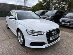 White Used 2014 Audi A6 S-Line Estate | £6,995