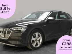 Black Used 2022 Audi e-tron Advanced SUV | £20,690 (Fair price)