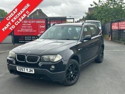 Black Used 2007 BMW X3 SUV | £2,490 (Fair price)