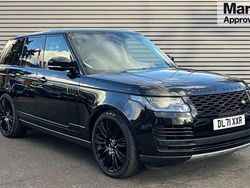 Santorini black metallic Used 2021 Land Rover Range Rover Autobiography SUV | £50,367 (Expensive)
