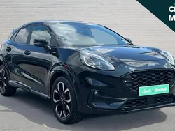 Black Used 2022 Ford Puma Gen-E ST-Line X | £14,291 (Fair price)
