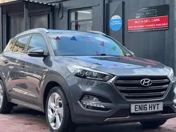 Grey Used 2016 Hyundai Tucson Premium SUV | £8,989 (Fair price)