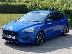 Blue Used 2019 Ford Focus ST-Line X Hatchback | £10,000 (Fair price)