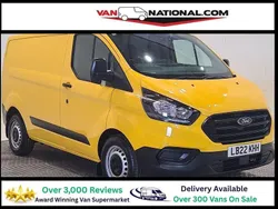 Yellow Used 2022 Ford Transit Custom Van | £13,949 (Good price)