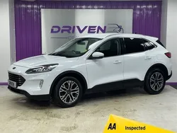 White Used 2020 Ford Kuga Titanium SUV | £14,400 (Expensive)