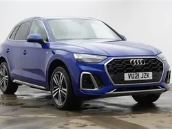 Blue Used 2021 Audi Q5 S-Line SUV | £34,158 (Expensive)