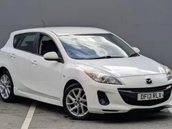 White Used 2013 Mazda 3 Hatchback | £5,495 (A bit pricey)