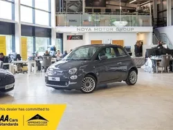 Grey Used 2018 Fiat 500 Lounge Hatchback | £7,149 (Fair price)