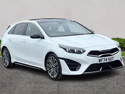 White Used 2024 Kia Ceed GT-Line S Hatchback | £24,590 (Expensive)
