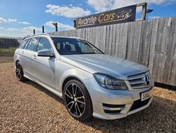 Silver Used 2013 Mercedes C200 AMG Estate | £5,795 (Fair price)