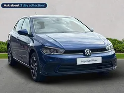 Blue Used 2025 VW Polo Match Hatchback | £19,654 (Fair price)