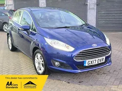 Blue Used 2017 Ford Fiesta Zetec Hatchback | £5,290 (Super price)