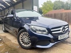Blue Used 2015 Mercedes C200 SE Sedan | £7,250 (Fair price)