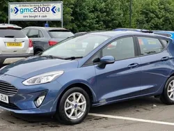 Blue Used 2019 Ford Fiesta Zetec Hatchback | £9,495 (Good price)