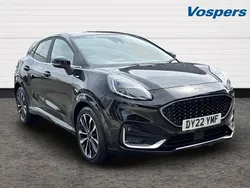 Black Used 2022 Ford Puma ST-Line SUV | £17,700 (A bit pricey)