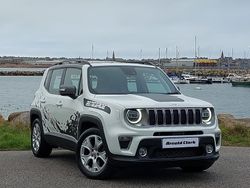 White Used 2020 Jeep Renegade Limited SUV | £11,998 (A bit pricey)