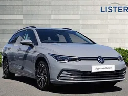 Moonstone grey Used 2022 VW Golf VIII Style Estate | £19,490 (Expensive)