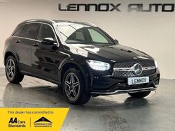 Black Used 2021 Mercedes GLC300e AMG line SUV | £28,990 (Fair price)