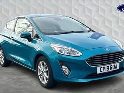 Blue Used 2018 Ford Fiesta Zetec Hatchback | £7,495 (Super price)