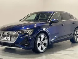 Used 2022 Audi e-tron Sportback S-Line SUV | £23,299 (Fair price)