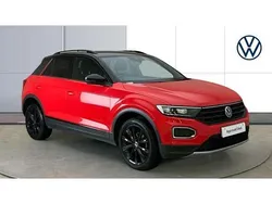 Red Used 2021 VW T-Roc Black Edition SUV | £16,472 (Fair price)