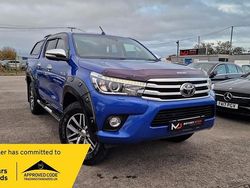 Blue Used 2017 Toyota HiLux Pickup | £18,795 (A bit pricey)
