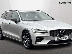 Silver Used 2021 Volvo V60 R-Design Estate | £24,000 (Fair price)