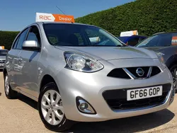 Silver Used 2016 Nissan Micra Acenta Hatchback | £6,995 (A bit pricey)