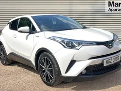 White Used 2019 Toyota C-HR SUV | £14,370 (Fair price)