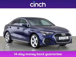 Blue Used 2022 Audi A3 Comfort Sedan | £21,799 (Fair price)
