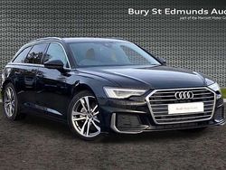 Black Used 2023 Audi A6 S-Line Estate | £27,734 (Fair price)