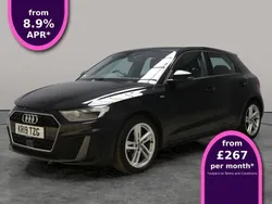 Black Used 2019 Audi A1 Sportback S-Line Hatchback | £17,338 (Fair price)