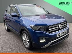 Blue Used 2020 VW T-Cross SE SUV | £13,395 (Fair price)