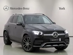 Black Used 2023 Mercedes GLE400 AMG line SUV | £54,000 (Expensive)