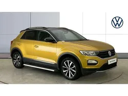 Yellow Used 2019 VW T-Roc Design SUV | £13,931 (Good price)