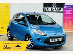 Blue Used 2010 Ford Ka Hatchback | £2,000 (Fair price)