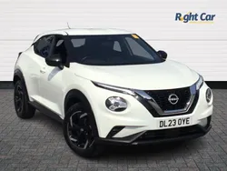 White Used 2023 Nissan Juke N-Connecta SUV | £13,699 (Fair price)